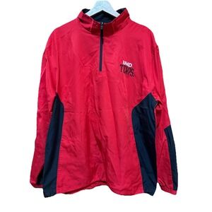 Maryland Terrapins 1/4 Zip‎ Pullover Windbreaker Knights Apparel Size Large EUC